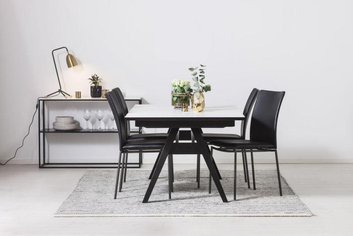 Bild 5, Bornholm (SM 11) Svart / Vit | Skovby | Bonus Möbler