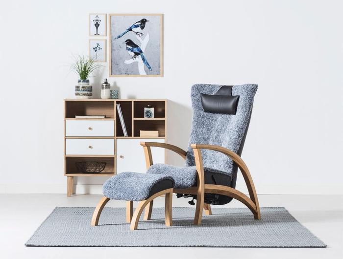 Bild 7, Ekenäs Fårskinn Grey | Bröderna Anderssons | Bonus Möbler