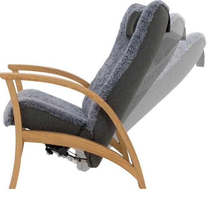 Bild 4, Ekenäs Fårskinn Grey | Bröderna Anderssons | Bonus Möbler