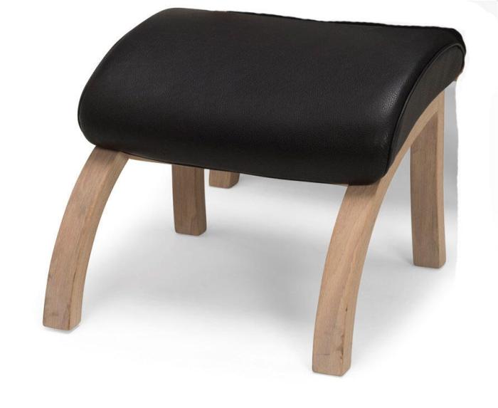 Bild 5, Ekenäs Läder Svart läder | Bröderna Anderssons | Bonus Möbler