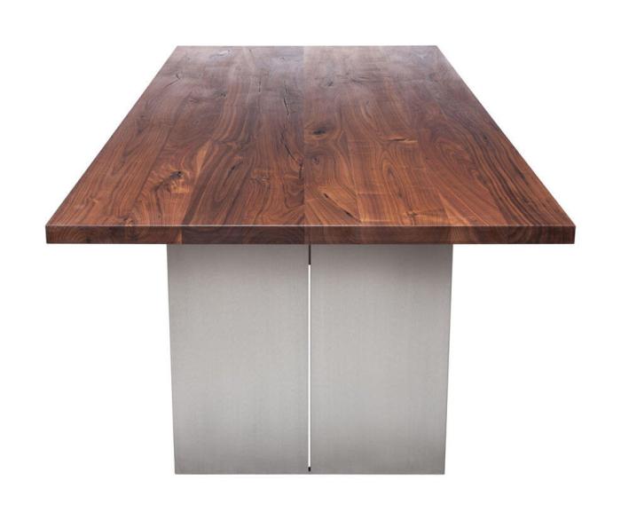 Bild 2, Fargo Valnöt Metallskiva Rostfritt Stål (D1) | LIB | Bonus Möbler