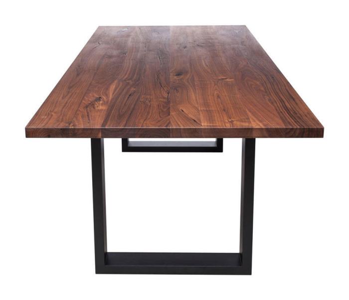 Bild 2, Fargo Valnöt U-Ben Bred Antracit (A2) | LIB | Bonus Möbler