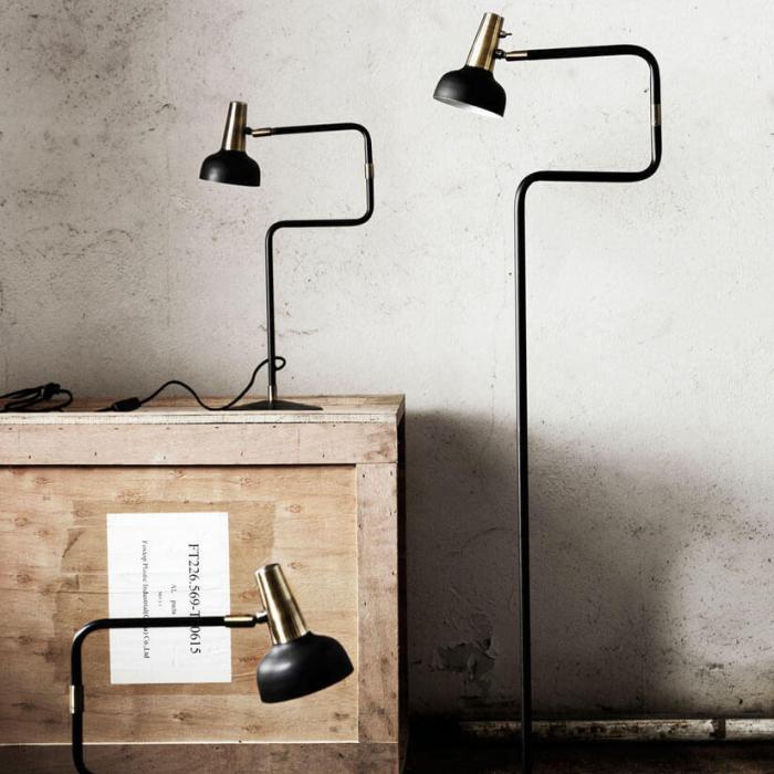 Bild 2, Ray Svart / Mässing - CO Bankeryd - Bonus Möbler