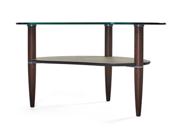 Bild 2, Glasgow 100X80 cm Rökt Ek - Bordbirger - Bonus Möbler