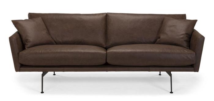 Bild 2, Idun Läder 2,5-sits 192 cm | Bröderna Anderssons | Bonus Möbler