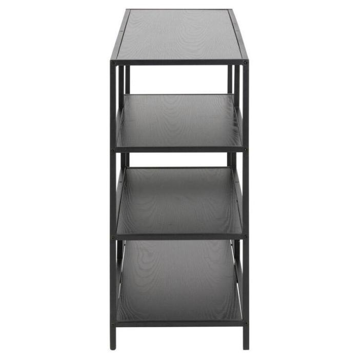 Bild 3, Seaford 3 Asymmetrisk Melamin Svart / Svart - Utgått - Bonus Möbler