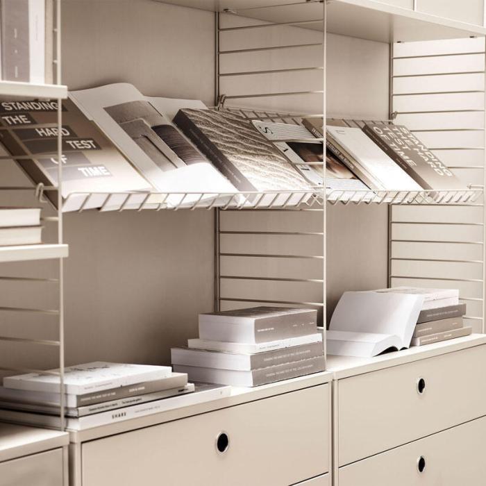 Bild 5, String Lådhurts 78X30 cm Beige | String | Bonus Möbler