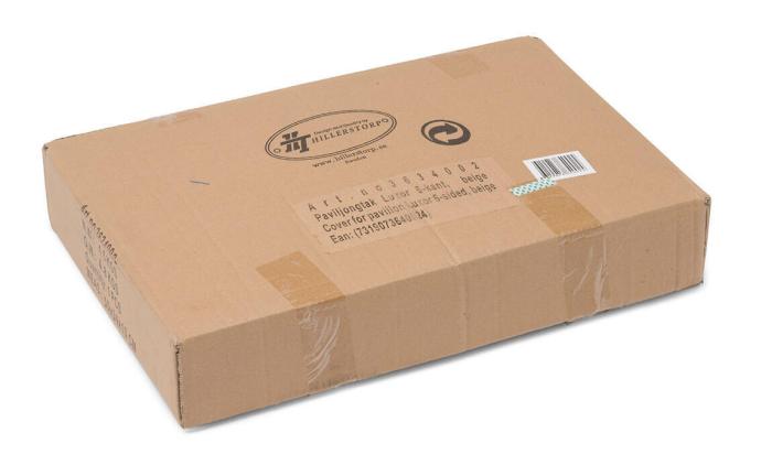 Bild 2, Luxor 6-kantig Ø400 cm Mörkbeige | Hillerstorp | Bonus Möbler