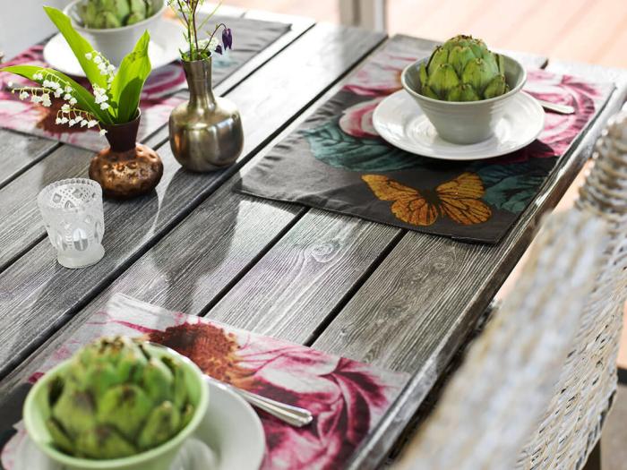 Bild 5, Shabby Chic 195X86 cm Grå / Vit - Hillerstorp - Bonus Möbler