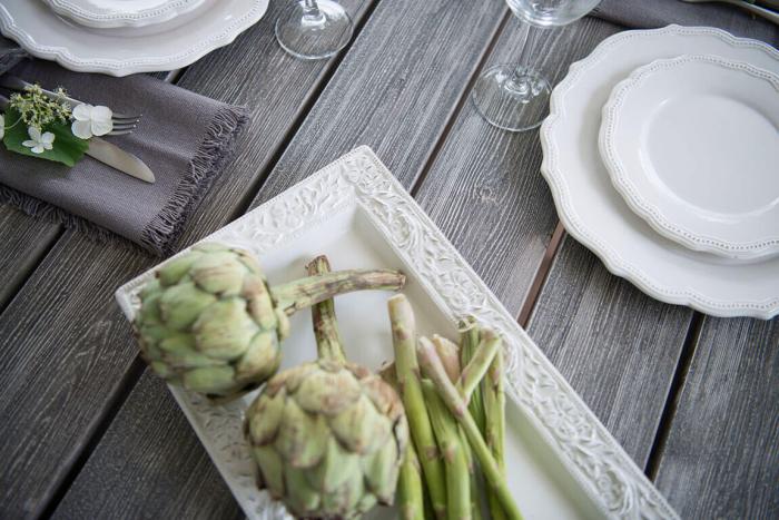 Bild 4, Shabby Chic 195X86 cm Grå / Vit - Hillerstorp - Bonus Möbler