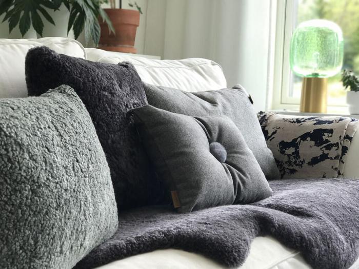 Bild 2, Anita 40X30 cm Granit - Shepherd of Sweden - Bonus Möbler