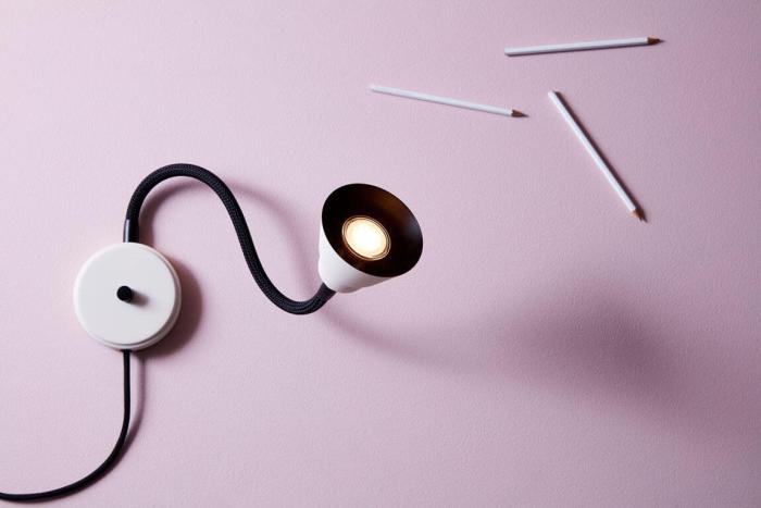 Bild 2, Relief Pärlvit / Mattsvart - Herstal - Bonus Möbler