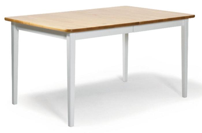 Bild 4, Boden 140-185X90 cm Björk / Vitlack | Utgått | Bonus Möbler