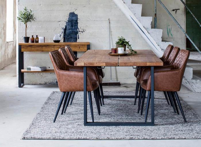 Bild 5, Narvik 210X100 cm Oljad Vildek U-ben | Torkelson | Bonus Möbler