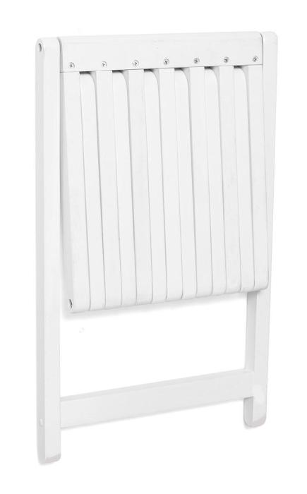 Bild 2, Zitti Fällbar Vitlackad Björk - Torkelson - Bonus Möbler