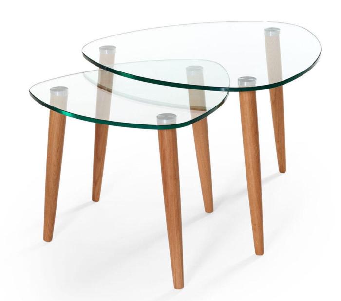 Bild 2, Clear 55X55 cm Ek | Bordbirger | Bonus Möbler