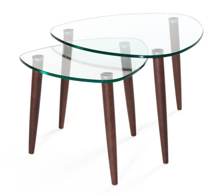 Bild 2, Clear 70X70 cm Rökt Ek - Bordbirger - Bonus Möbler