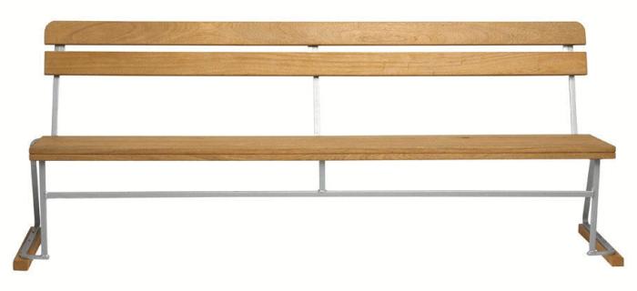 Bild 2, Soffa 5 Oljad Ek / Varmförzinkat Stativ | Grythyttan Stålmöbler | Bonus Möbler