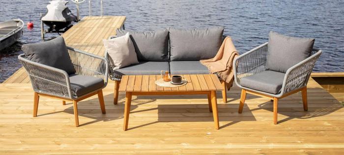 Bild 3, Chania Akacia Grå - Utgått - Bonus Möbler