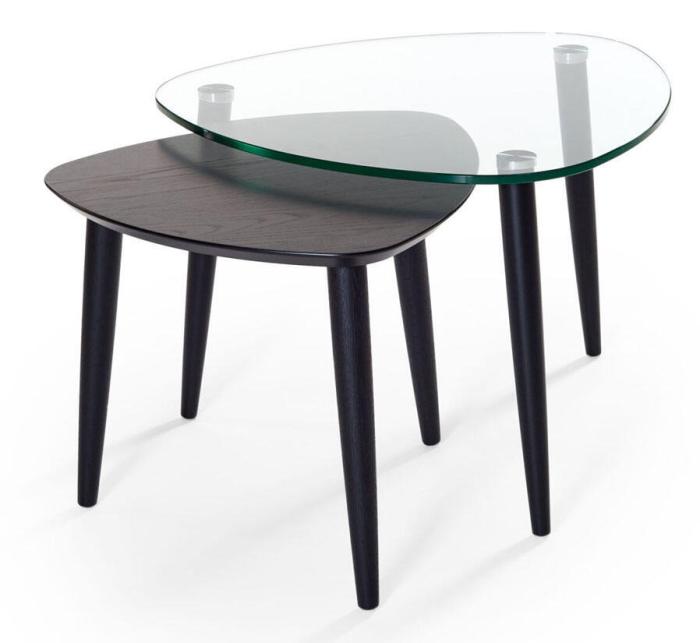 Bild 5, Team 55X55 cm Lilla Svartbetsad Ek - Bordbirger - Bonus Möbler