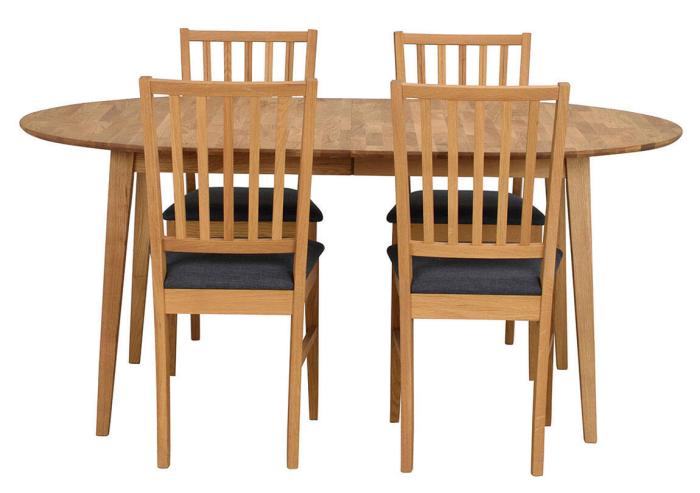 Bild 2, Filippa Oval Oljad ek | Rowico Home | Bonus Möbler