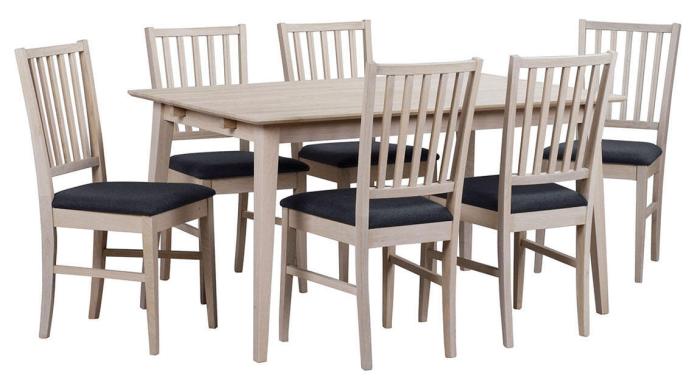 Bild 3, Filippa 140 Vitpigmenterad ek - Rowico Home - Bonus Möbler