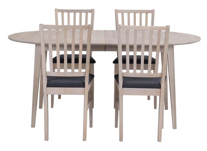 Bild 2, Filippa Oval Vitpigmenterad ek | Rowico Home | Bonus Möbler