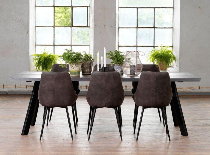 Bild 9, Fred 170X95 cm Mörkbrun / Svart | Rowico Home | Bonus Möbler