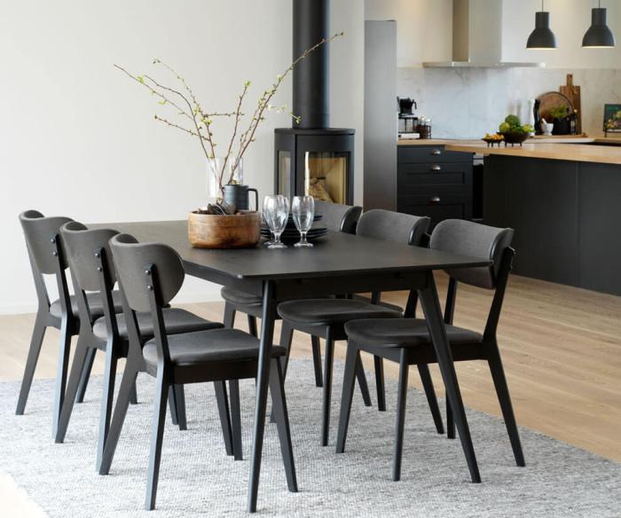 Bild 9, Yumi 190 och Kato Svartlack - Rowico Home - Bonus Möbler