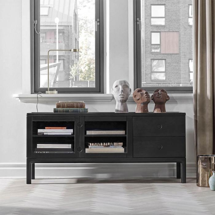 Bild 2, Prio Låg H62 cm Kulör Ek | Utgått | Bonus Möbler