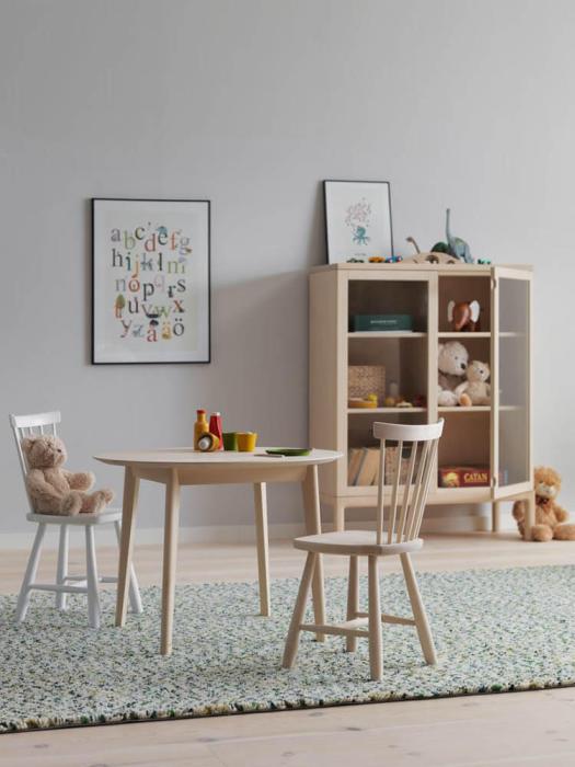 Bild 3, Prio Hög Björk Glasdörrar | Stolab | Bonus Möbler