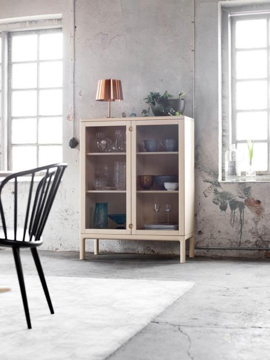 Bild 4, Prio Hög Björk Glasdörrar | Stolab | Bonus Möbler