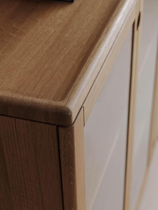 Bild 4, Prio Hög Ek Glasdörrar | Stolab | Bonus Möbler