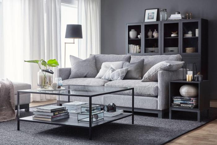 Bild 6, 2000 Metall 104X104 cm Black | Englesson | Bonus Möbler