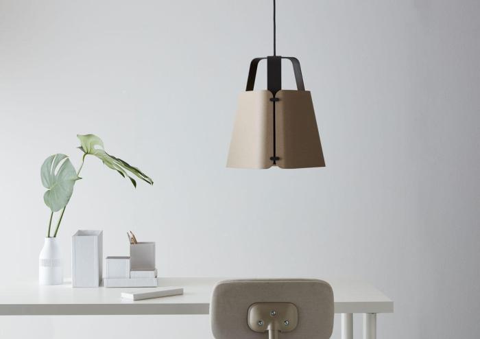 Bild 2, Fold Ø33 cm Antracit / Sandstruktur - Belid - Bonus Möbler