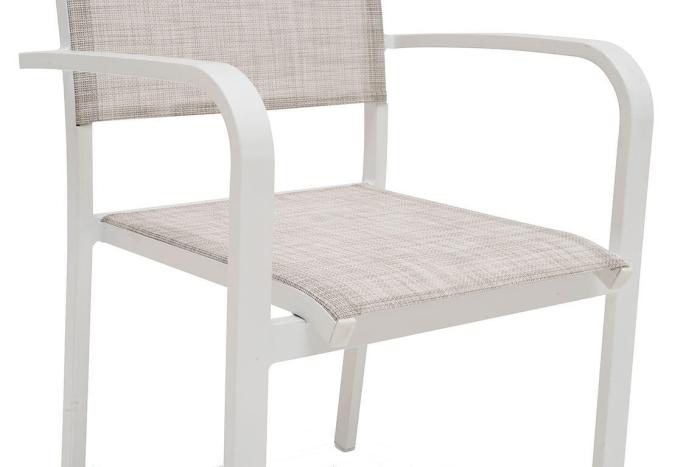 Bild 4, Hånger Keramiskt glas + Karmstolar Vit 140X90 cm + 4 stolar - Hillerstorp - Bonus Möbler