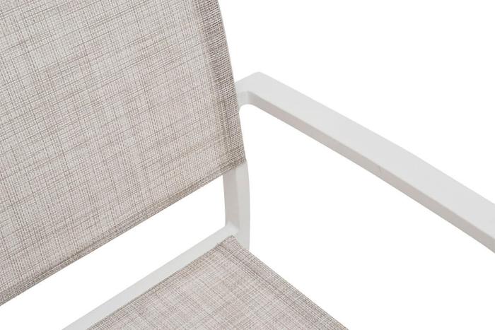 Bild 5, Hånger Keramiskt glas + Karmstolar Vit 140X90 cm + 4 stolar - Hillerstorp - Bonus Möbler