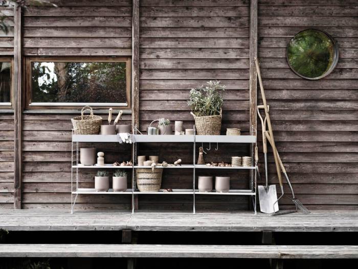 Bild 8, String Golvgavlar 85X30 cm 2-pack Galvaniserad | String | Bonus Möbler