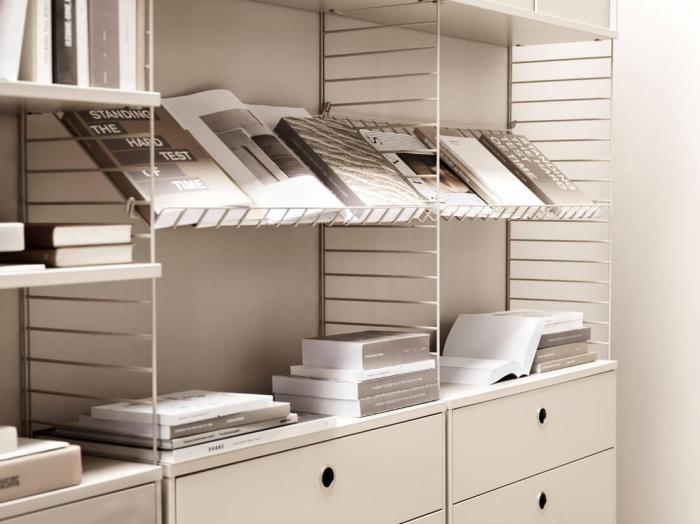 Bild 12, String Lådhurts 78X30 cm Beige | String | Bonus Möbler