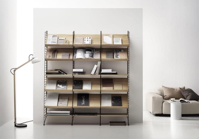 Bild 5, String Väggavel 75X30 cm 1-pack Brun | String | Bonus Möbler