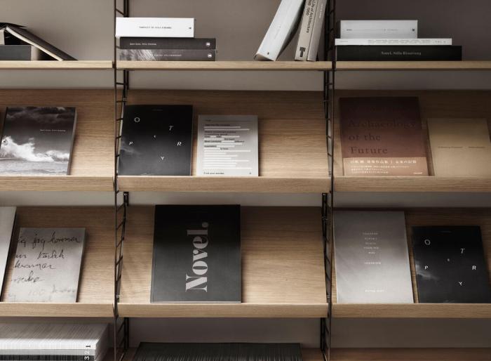 Bild 4, String Väggavel 75X30 cm 1-pack Brun | String | Bonus Möbler