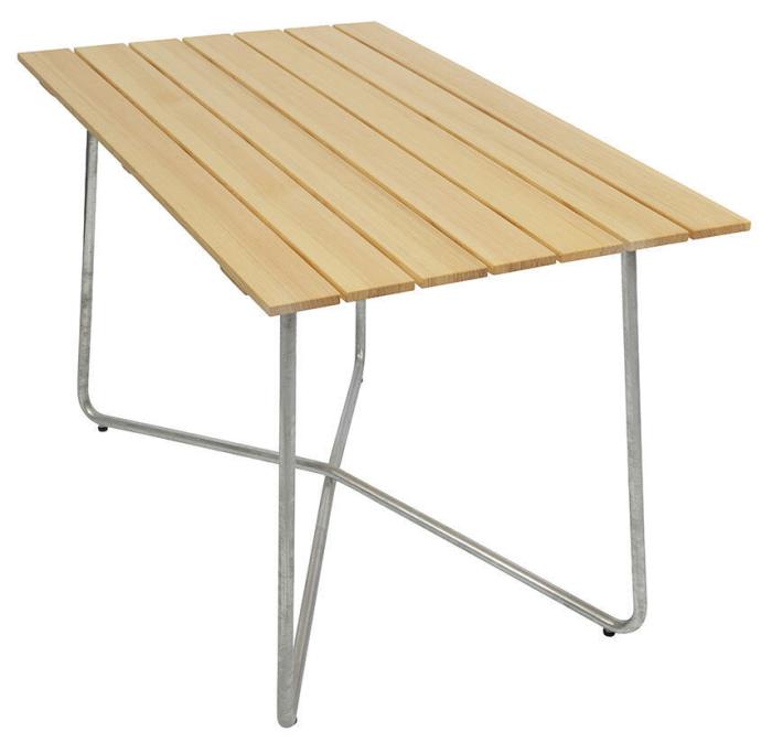 Bild 2, Bordsskiva 120x70 cm till bord B25/B25A 120 Obehandlad Furu | Grythyttan Stålmöbler | Bonus Möbler