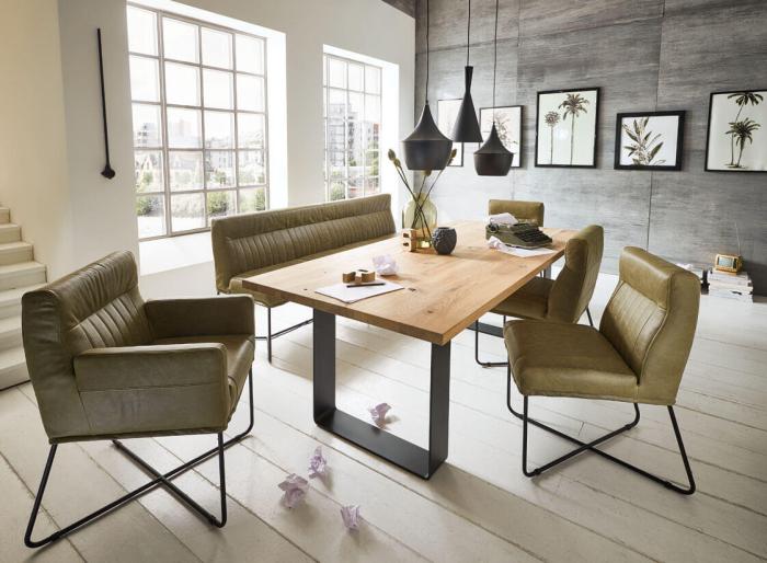 Bild 2, Fargo Ek U-Ben Tunn Antracit (L2 alt. J2) | LIB | Bonus Möbler