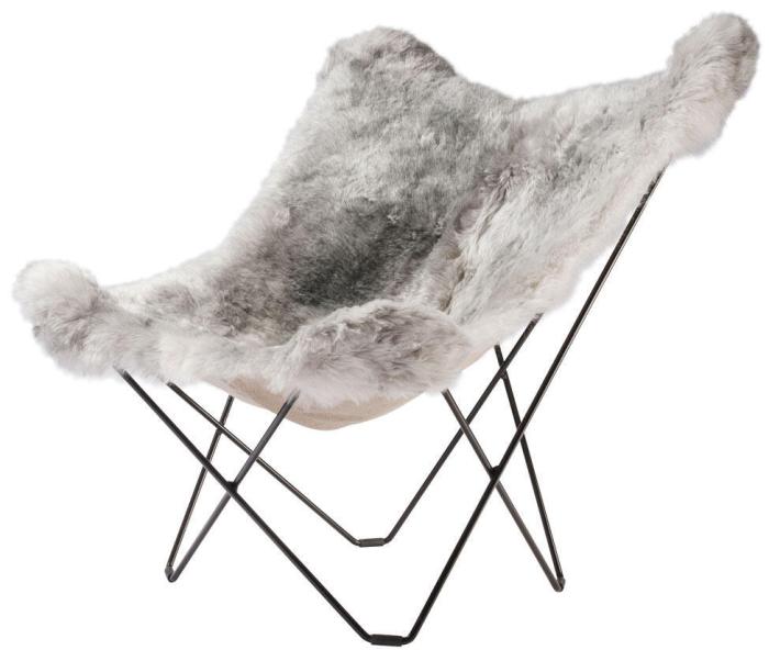 Bild 2, Iceland Mariposa Shorn Grey | Cuero Design | Bonus Möbler