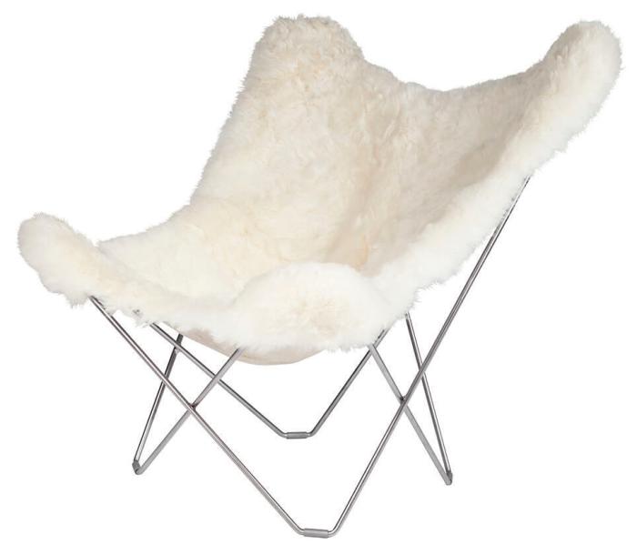 Bild 2, Iceland Mariposa Shorn White | Cuero Design | Bonus Möbler