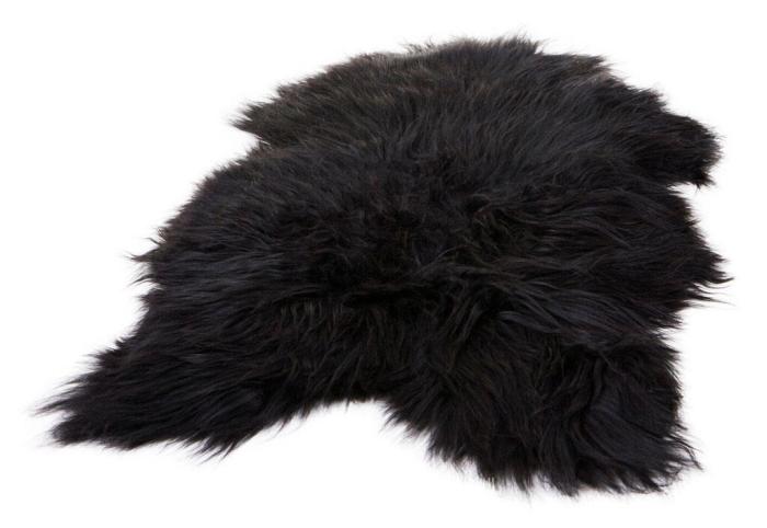 Bild 3, Icelandic Sheepskin Wild Black - Cuero Design - Bonus Möbler