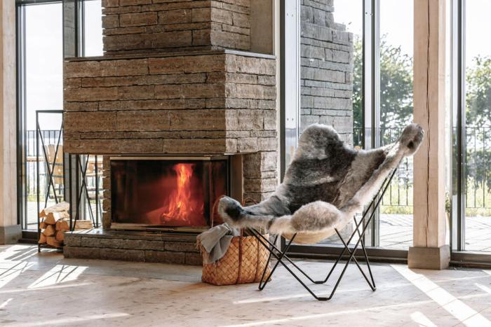 Bild 4, Iceland Mariposa Shorn Black | Cuero Design | Bonus Möbler