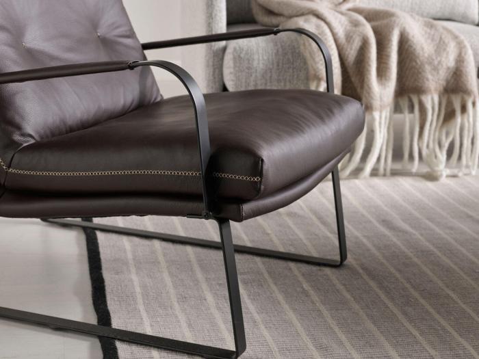 Bild 9, Shabby med armstöd Läder | Conform | Bonus Möbler
