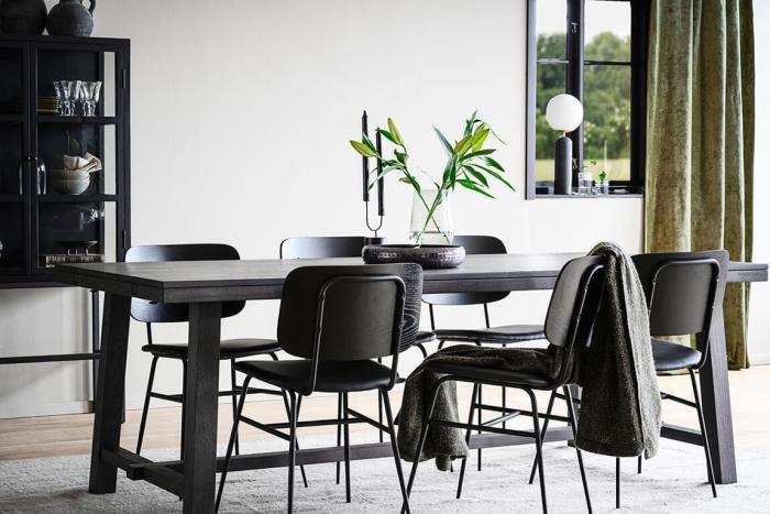 Bild 6, Brooklyn 170X95 cm Träben Lackad Mörkbrun Ek | Rowico Home | Bonus Möbler