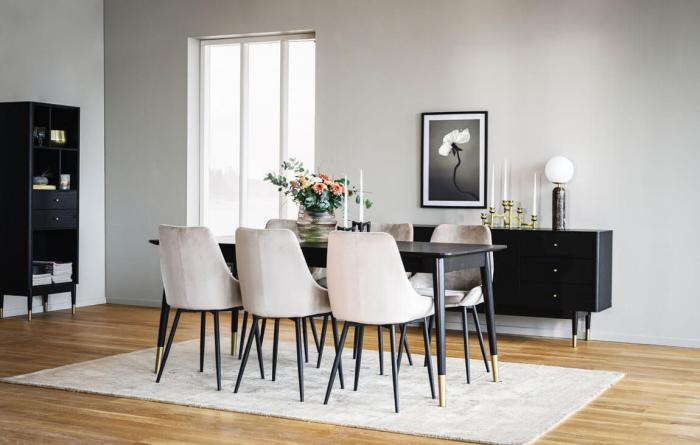 Bild 9, Sierra Sammet Beige | Rowico Home | Bonus Möbler